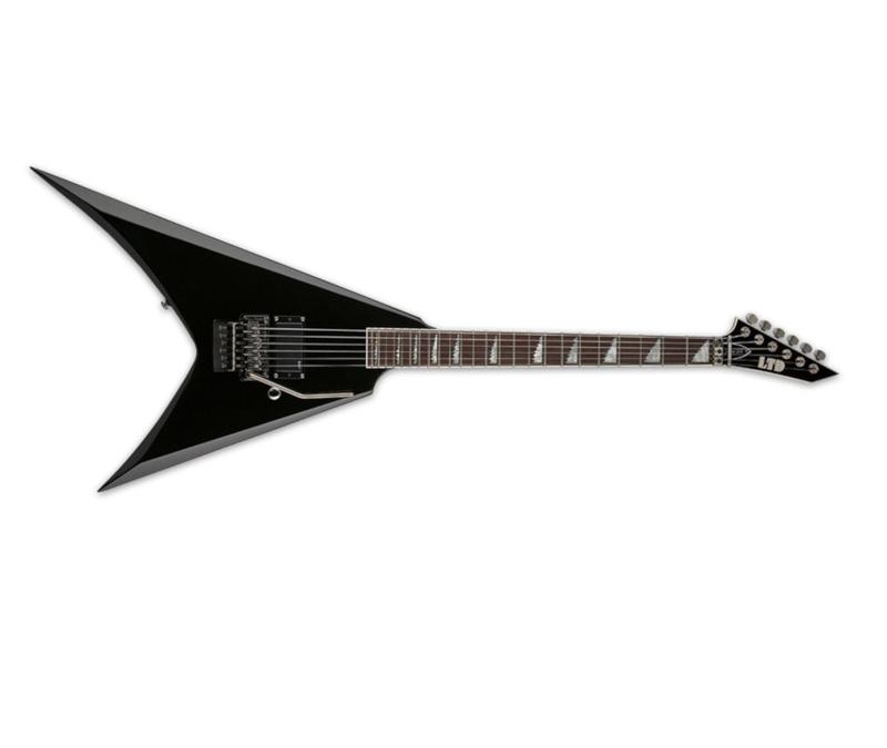 Guitarra esp ltd flying v signature alexi 200 black - Guitarra